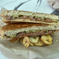 Cuban deliciousness!  at Vegan Cuban Cuisine in Miami