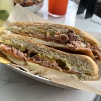 Cuban sandwich   at Vegan Cuban Cuisine in Miami