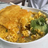 Imperial Rice with avocadoo  at Vegan Cuban Cuisine in Miami