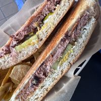 Cuban Ham Sandwich !  at Vegan Cuban Cuisine in Miami