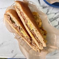 Cuban sandwich   at Vegan Cuban Cuisine in Miami