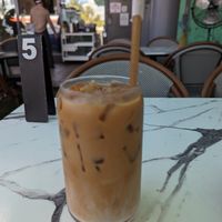 Cafe Con Leche at Vegan Cuban Cuisine in Miami