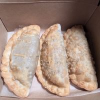 Beef empanadas at Vegan Cuban Cuisine in Miami