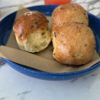 Garlic bread   at Vegan Cuban Cuisine in Miami