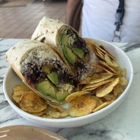 Cuban burrito   at Vegan Cuban Cuisine in Miami