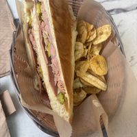 Cuban sandwich  at Vegan Cuban Cuisine in Miami