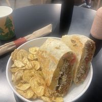cuban burrito  at Vegan Cuban Cuisine in Miami