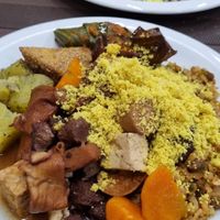 Mixed plate from Buffet  at Vegano da Tijuca in Rio De Janeiro