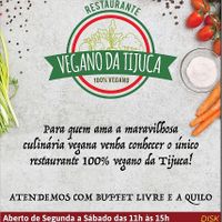 Disk entrega at Vegano da Tijuca in Rio De Janeiro