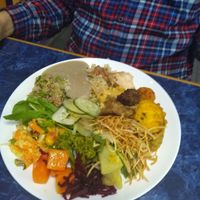 Prato colorido/Coloured dish. at Vegano da Tijuca in Rio De Janeiro