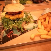 Kürbisburger at Bootschaft in Hildesheim