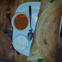 Vegan dosa, very delicious at Lucid Pure Vegetarian in Murwillumbah