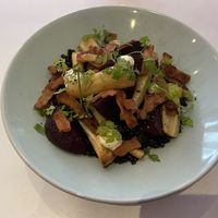 Lentil salad: tasty and nice ingredients at Deer Mama in Amsterdam