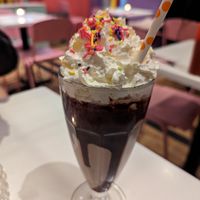 Chocolate malted mylkshake at Deer Mama in Amsterdam