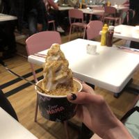 Sundae 👎 Too icy texture and no flavour  at Deer Mama in Amsterdam