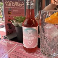 Hauseigner Kombucha  at Vegan Junk Food Bar - Downtown in Amsterdam