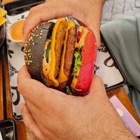 With beef and wingz at Vegan Junk Food Bar - Downtown in Amsterdam