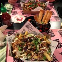 Loaded fries  at Vegan Junk Food Bar - Downtown in Amsterdam