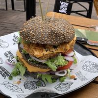 Top range of burgers, everybody should try!!! at Vegan Junk Food Bar - Downtown in Amsterdam