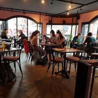 upstairs area at Vegan Junk Food Bar - Downtown in Amsterdam