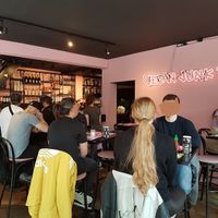 downstairs area at Vegan Junk Food Bar - Downtown in Amsterdam