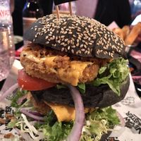 Chicken sandwich  at Vegan Junk Food Bar - Downtown in Amsterdam