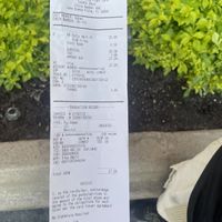 Receipt   at Walt Disney World - Cosmic Ray's Starlight Cafe in Lake Buena Vista