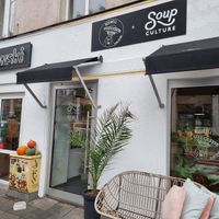 Outside at Roswell & Soup Culture in Poznan