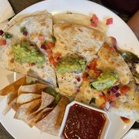 The quesadilla grande  at Quantum Leap - Upper East Side in New York City