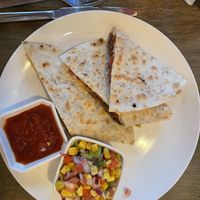 Bourbon beyond steak quesadilla   at Quantum Leap - Upper East Side in New York City