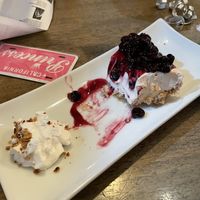 Vegan blueberry cheesecake   at Quantum Leap - Upper East Side in New York City