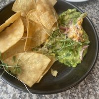 Corn and Avocado drip. 3/5. Wish it had more cone and was a amount for the price   at Earls Assembly Row in Somerville