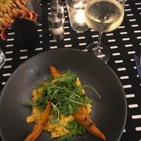 Kürbis-Risitto vegan  at Goldener Hirsch in Mainz