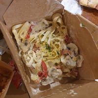 Delicious vegan pasta dishes at Julie Goes Green in Los Angeles