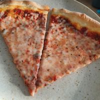 Vegan Cheese Pizza at Julie Goes Green in Los Angeles