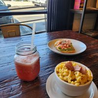 Yummy watermelon juice, best I've had, freshly made. at Julie Goes Green in Los Angeles