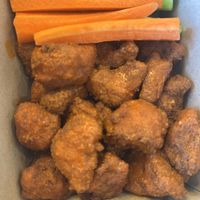 Buffalo cauliflower   at Julie Goes Green in Los Angeles