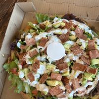 California sunshine Pizza  at Julie Goes Green in Los Angeles