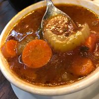 Canned soup  at Julie Goes Green in Los Angeles