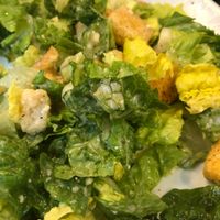 Not so fresh caesar salad at Julie Goes Green in Los Angeles