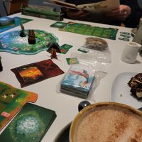 Chai Latte at The Treehouse Board Game Cafe in Sheffield