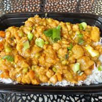 Channa + Rice…  at Bake on the Run - Food Truck in Portland