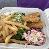 Fish n chips  at Earth Aloha Eats - Waikiki in Honolulu