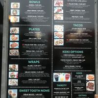 Amazing menu, came here twice!  at Earth Aloha Eats - Waikiki in Honolulu