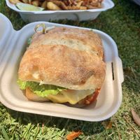 Aloha burger  at Earth Aloha Eats - Waikiki in Honolulu