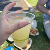 Amazing lemonade (a little tart for me but super refreshing)   at Earth Aloha Eats - Waikiki in Honolulu