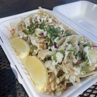 Fish tacos. So delicious!! 😍🙌  at Earth Aloha Eats - Waikiki in Honolulu