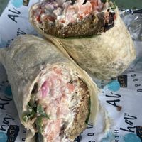 Falafel wrap  at Earth Aloha Eats - Waikiki in Honolulu