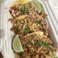 Thai Chicken Tacos  at Earth Aloha Eats - Waikiki in Honolulu