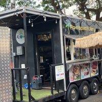 the truck   at Earth Aloha Eats - Waikiki in Honolulu
